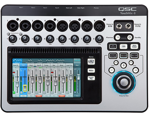 QSC Touchmix-8 Digital Mixer Rental