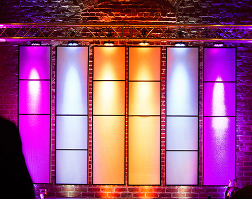 Abstract Stage Back Drop Kit Rentals